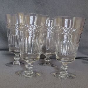 Tiffin-Franciscan Athlone Set Of 4 Ice Tea Glasses